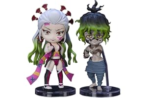 TAMASHII NATIONS Bandai Demon Slayer - Daki & Gyutaro - Pack 2 Figurines Figuarts Mini 9cm