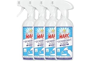 St Marc Lot de 4 Pistolets prêts à l'emploi au Bicarbonate de Soude - 500 ml