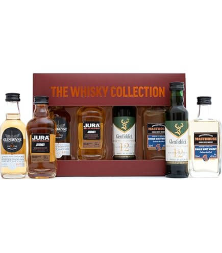 【GLENGOYNE】ミニボトル3本セット Glengoyne Whisky Trio & Chocolate Gift Set - 3x 5cl Miniatures