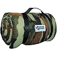 Commando Industries Cozy Fluffy Army Style Picnic Ceiling Outdoor blanket 140x190cm (Woodland)