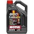 Motul 109776 8100 X-Cess Gen2 5W-40 Motor Oil 5-Liter Bottle