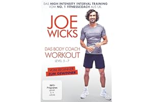 Joe Wicks - Das Body Coach Workout Level 5-7 (HIIT - High Intensity Interval Training)