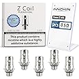 Innokin Zenith Plexus Coil 0.5ohm Works with All Zenith Tanks, Adept Zlide, CoolFire Mini Zenith D22 Tank, iTaste Kroma-A Zenith, Zenith Pro Tank and Other Zenith Families, Pack of 5, No Nicotine