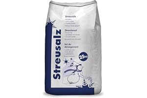 Hamann Mercatus GmbH 25 kg Streusalz Auftausalz mit Langzeitwirkung bei dickeren Eis & Schneeschichten