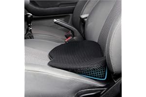 YOUNLEN Car seat cushion Car seat cushions for driving Sciatica & Lower Back Pain Relief,Breathable Washable Car Lumbar Pad for Cars, Vans and Trucks (Black) Car cushion