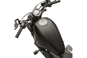 Lorababer Motorcycle Fuel Gas Tank Fairing Cover Protector Compatible with H-onda Rebel CMX500 CMX300 CMX250 CMX 500 300 250 2017-2024 2018 2019 2020 2021 2022 2023 Bodykit Cowling Cover(Matte Black)