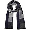 Miss Lulu Men Scarf Winter Warm Soft Fashion Business Plaid Scarves