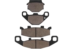 SOLLON Pastiglie freno anteriore e posteriore per KLE 500 KLE 500 1991-2007 GPZ 500 S 1994-2001 KLE 250 KLE250 1995 1997 2000 2001 KL 650 1989-1992 KAWASAKI ZZR 250 1990-2001