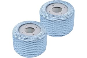 QCZJ 2 Stück Schutznetze kompatibel mit Mspa Whirlpools Filter,Netzabdeckung für Mspa Sieb Ersatzfilter, Pool Bubble Spa Zubehör, geeignet für alle Mspa Whirlpools