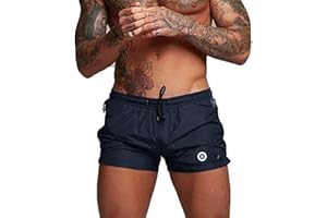 Ducomi Bob Bañador Hombre - Pantalones Cortos de Natación con Doble Bolsillos - Shorts Cortos y Elásticos, Secado Rápido. Boxeador para Natación, Voley Playa y Surf