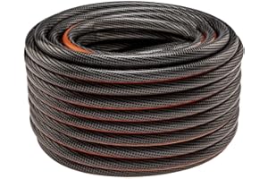 NEO TOOLS Tuyau d'arrosage professionnel 6 plis, 1/2 "ou 3/4" | PVC, renforcé de polyester croisé et tricot | Food Safe: convient à l'eau potable | différents modèles