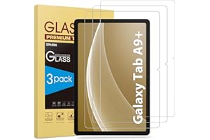 SPARIN 3 Stück Panzer Schutz Glas für Samsung Galaxy Tab A9+/A9 Plus 11 Zoll, Schutzfolie für Galaxy Tab A9+ 2023 (SM-X210/X215/X216), Kratzfest,9H Härte,Anti-Bläschen,HD-Klar