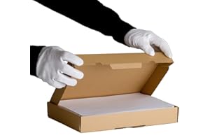 ENVELOPPEBULLE Lot de 25 Boîtes postales extra-plates format 305x220x45 mm