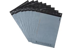 DVIVA 6pcs Postage Bags for Clothes |15"x18" Waterproof and Tear-Proof Mailing Bags | Large Parcel Bags for Delivery, Shipping & Packages