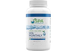 Spa Platinum Pro Clarificador de agua para bañera de hidromasaje, clarificador de agua de spa para agua cristalina, de acción rápida, todos los compuestos naturales, clarificador de spa para mantener