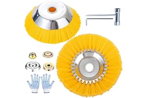 2 st ogräsborste i nylon för trimmer, 6 tum 8 tum borste, 25,4 mm ogräsborste, högkvalitativ ogräsborste, borste för vilda ör