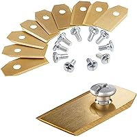 30 x Titan Messer Klingen, Linkbro Mähroboter Ersatzmesser für alle Husqvarna Automower Gardena Mähroboter, Rasenroboter…