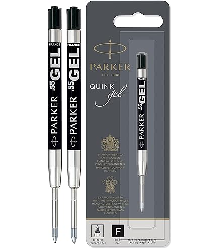 Refill For Parker Pen Black Ink Fine Point 2 Pieces Supplied In Blister - View #11
