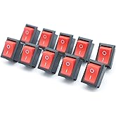 Electronic Spices 10 Pcs Mini 2 Pin SPST ON/OFF HIGH performance Switch For Electronic Circuit PCB, For electronic project or