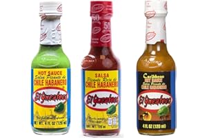 OSORETAIL El Yucateco – Confezione 3 salse Caribbean-Roja-Verde | 3 × 120 ml | Salsa Habanero messicana autentica
