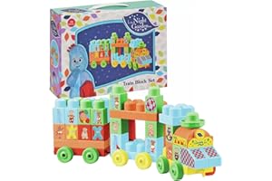 Hunter Price In the Night Garden 55 Piece Train Block Set Educational Blocks For Kids
