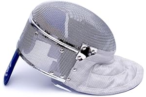 LEONARK Máscara de Sable de esgrima CE 350N Mascarilla certificada de Grado Nacional