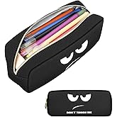FINPAC School Pencil Case with 1 Compartment, Large Capacity Pencil Holder, Office Stationery Organizer Bag, Children, Girls