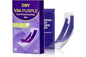 NONITON Teeth Whitening Strips for Sensitive Teeth – Dentist-Approved Enamel-Safe Whitener with Deep-Penetrating Gel, 28 Strips (14 Treatments), Mild Mint (Pack of 1)