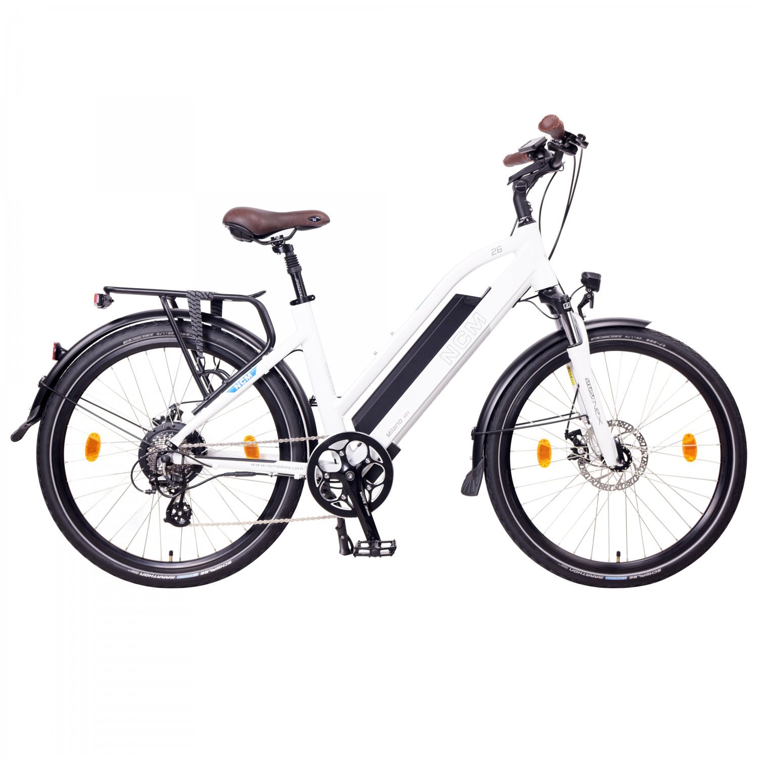 ncm milano bicicletta elettrica da trekking negozio