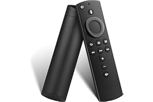 ILEBYGO L5B83H Telecomando sostitutivo vocale 2a gen adatto a Fire AMZ Smart TV Stick 2a gen,Smart TV Cube 2a gen,Smart TV Cube 1a gen,Smart TV Stick 4K,Smart TV Stick Lite,Smart TV di terza gen
