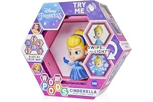 Wow! Pods Disney Figuren Aschenputtel| Offizielle Disney Prinzessinnen Cinderella Disney Princess Leuchtende Wackelfigur zum Sammeln