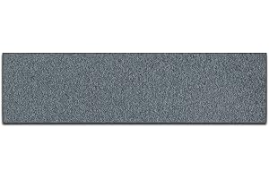 casa pura Carpet Runner for Hallway - Non-Slip Kitchen Runners Made to Measure | Action-Backed Runner Rugs | Matching Stair Treads | Dark Grey - 100 x 400 cm