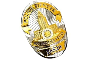 FMO Militär-Medaillenabzeichen, Los Angeles LAPD Abzeichen, Kleid Kostüm Requisite