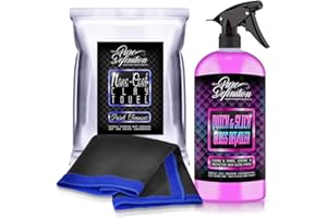 Pure Definition Clay Cloth and Lube Car Detailing Kit, High Mirror Gloss Finish Detail Towel