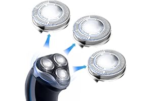 QHYSS Lot de 3 Têtes de Rasoir de Rechange Compatibles avec Philips Hq8, Comfortcut, Pour Rasoir Aquatec At810 At811 At880 Pt710 Pt720 Pt730 Hq6090 Hq8160