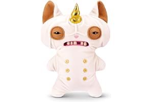 Fuggler Fugglerkorn – en ca 22 cm plyschsamlarfigur (rynka Mcstinkles) från ZURU med "Funny Ugly Monster"-enhörningskonstruktioner, glitterdetaljer, människoliknande tänder