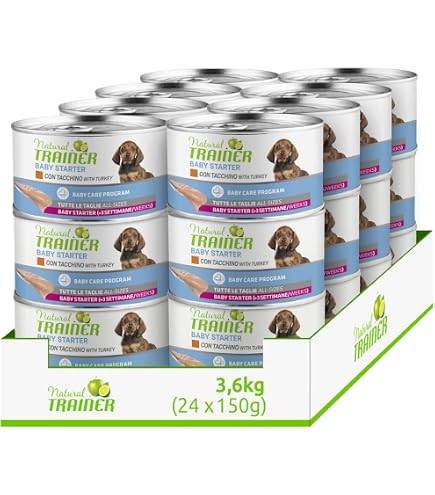 Comida Húmeda Para Perros Pequeños Trainer - Lata De 150 G, Alimento Completo Y Natural