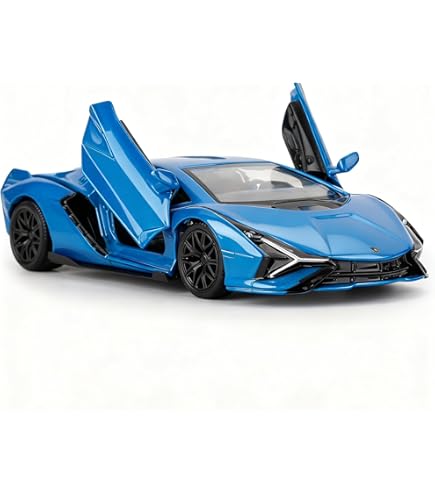 RMZ City 1/36 Scale Lamborghini Sián FKP37 Casting Car Model, Zinc