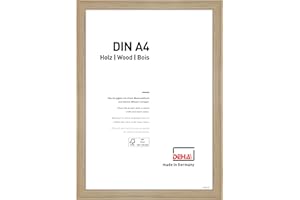 DEHA Design Cadre en bois Fontana, 21x29,7 cm (A4), Chêne