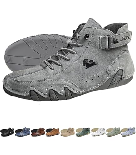 Scarpe Esterno Traspiranti Stivali Alti Uomo Beck Minimalisti