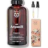 Bionoble Arganöl Bio 50ml - 100% Rein, Natürlich, Kaltgepresst - Gesicht, Körper, Haar, Bart, Nägel - Vegan und Cruelty Free 
