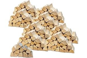 Bois de Chauffage Sélection 5-500 kg pour Poêle et Cheminée Brasero Grill Panier à Feu Bûches de Bois de Hêtre 25 cm Flameup, Quantité:210 kg