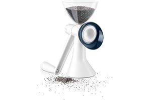 Tescoma Młynek do maku z ceramicznym mechanizmem mielącym, bezstopniowo regulowany stopień mielenia, do montażu na stole