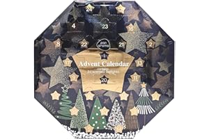 TILZ GEAR Scented Candle Advent Calendar 2025 | 24-Day Candle Countdown Gift Set for Men & Women | Holiday Decoration & Gift Idea | 24-Day Countdown with Tea Lights & Votive Candles