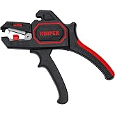 KNIPEX Self-adjusting cable stripper 180 mm (self-service cardboard/blister) 12 62 180 SB