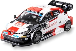 SCALEXTRIC - Coche de Carreras Advance - Coche Slot Escala 1:32 (Toyota Yaris WRC - Montecarlo '23)