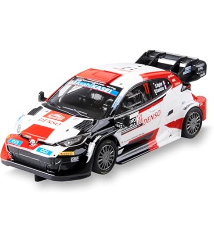 SCALEXTRIC - Auto da corsa originale - Auto Slot Scala 1:32 (Hyundai i-20 WRC - Loeb Türkiye