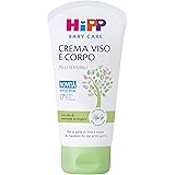HiPP Baby Care - Crema Idratante Viso e Corpo per Bambini e Neonati, per Pelli Sensibili, con Olio di Mandorle Bio, 1 Pezzo d