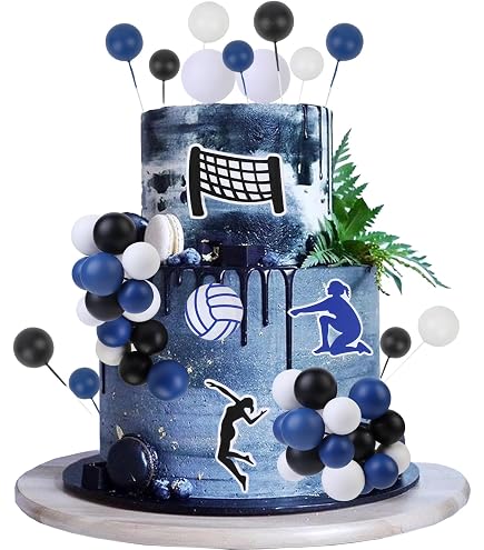 Tennis-Kuchenaufsätze – 23-teiliges Deko-Set Für Geburtstag, Baby-Party Oder Sport-Mottoparty