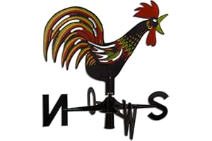 Siena Garden 561088 Wetterhahn aus Kunststoff bunt bedruckt